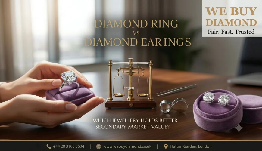 Diamond Ring vs Diamond Earrings - Which Has Better Resale Value?