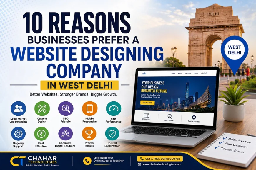 10 Reasons Businesses Prefer a Website Design Company in West Delhi