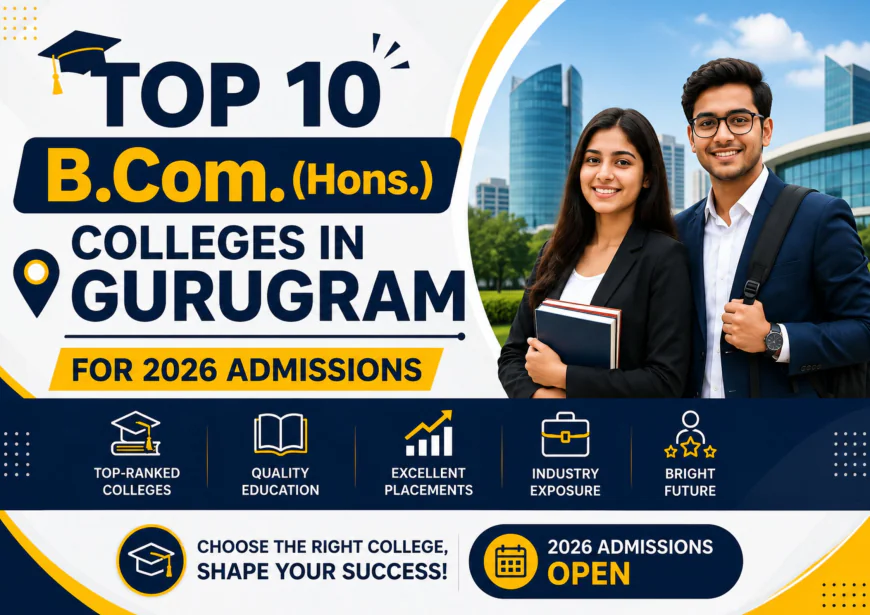 Top 10 B.Com. (Hons.) Colleges in Gurugram for 2026 Admissions