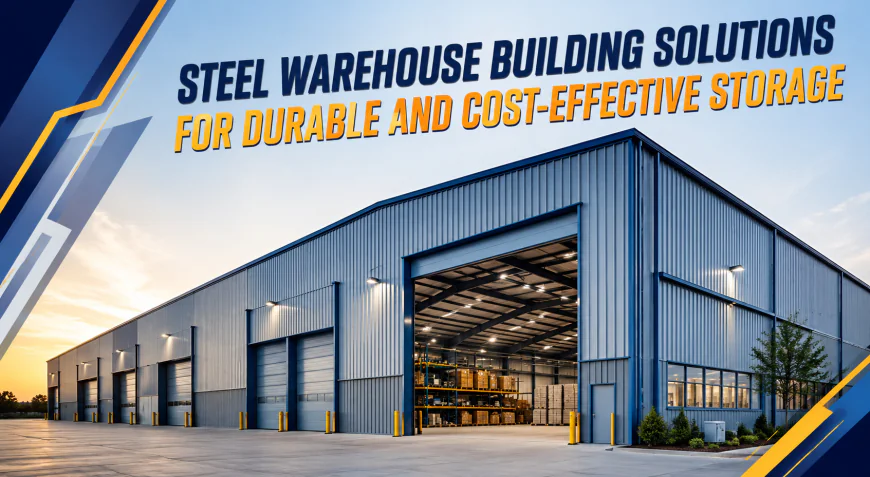 Steel Warehouse Building Solutions for Durable and Cost-Effective Storage