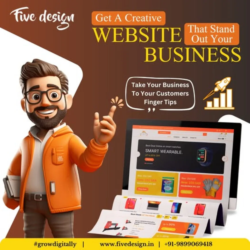 Five Design - Best Website Design Company in Delhi