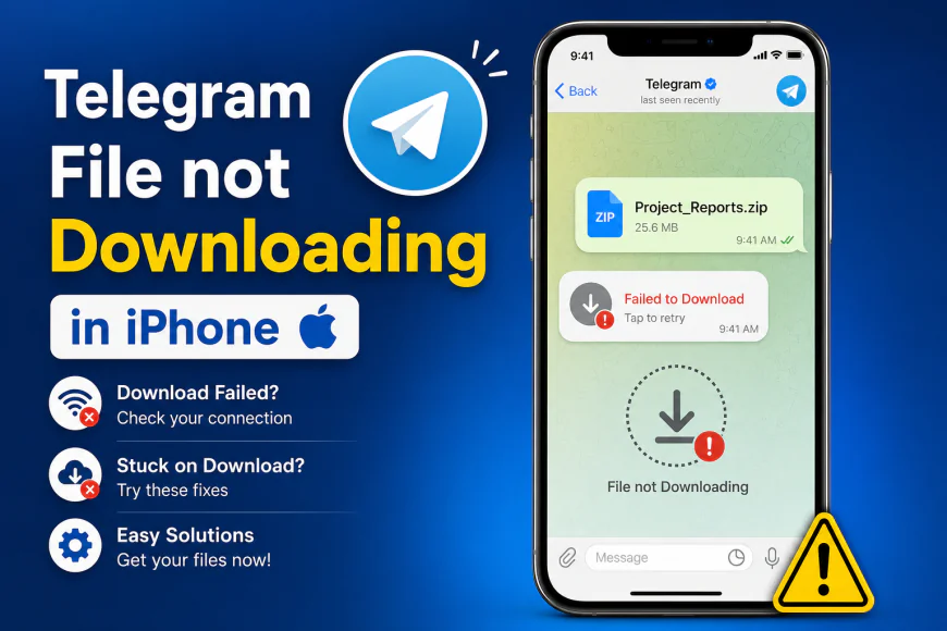 Telegram File Not Downloading in iPhone? Here’s How to Fix It