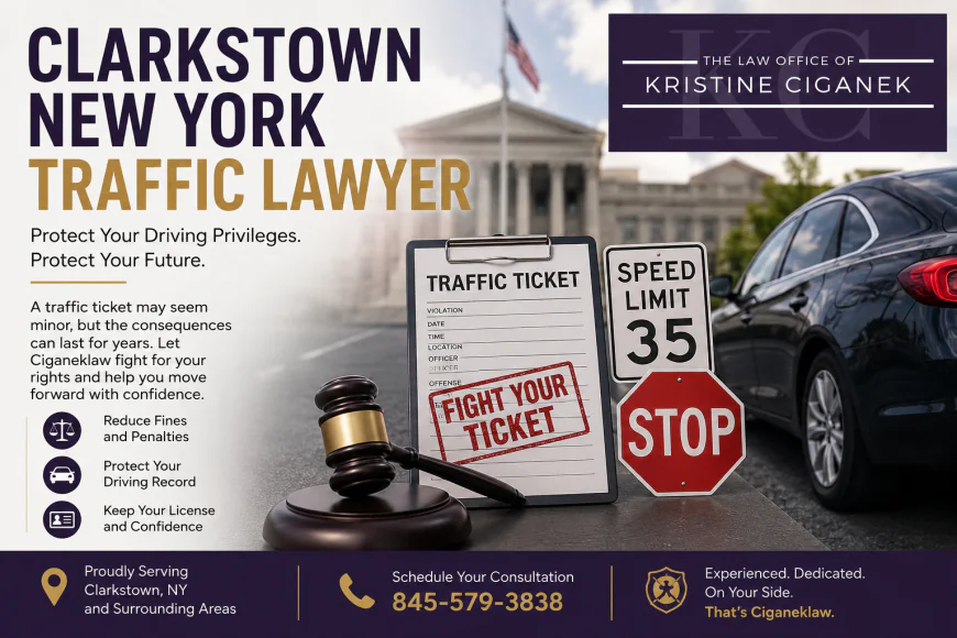 Why You Need a Clarkstown New York Traffic Lawyer