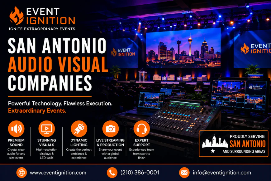 San Antonio Audio Visual Companies: Elevating Every Event with Event Ignition