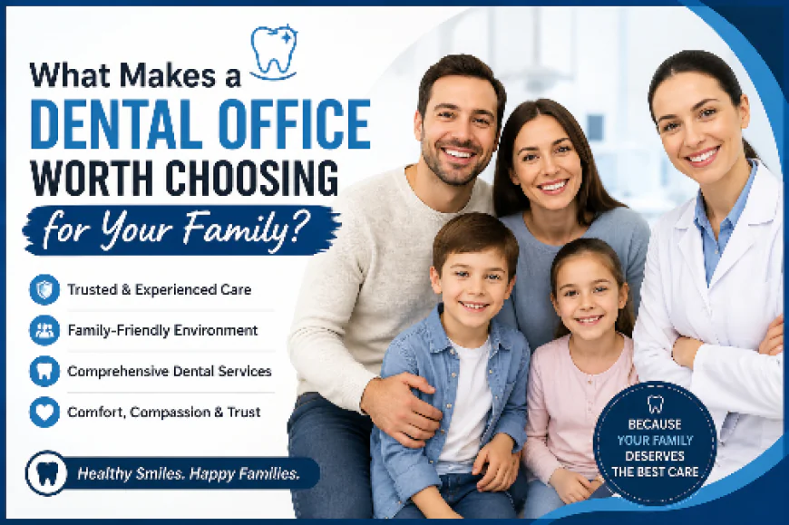 What Makes a Dental Office Worth Choosing for Your Family?