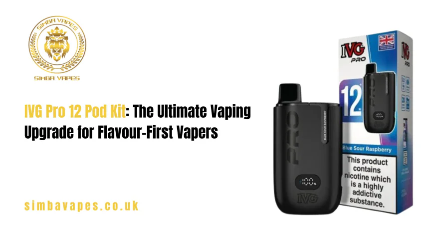 IVG Pro 12 Pod Kit: The Ultimate Vaping Upgrade for Flavour-First Vapers