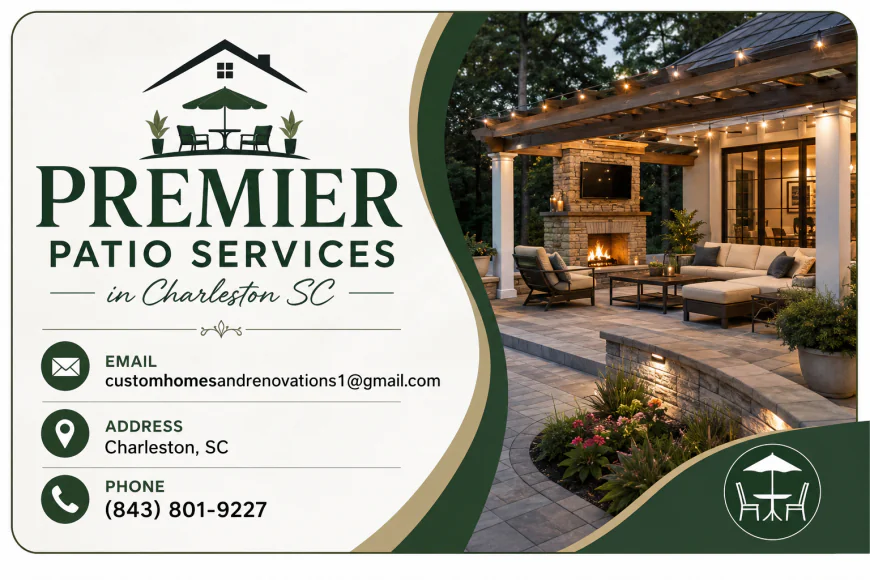 Premier Patio Services in Charleston SC | Custom Patio Design & Installation