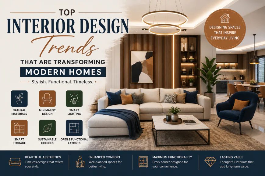 Top Interior Design Trends That Are Transforming Modern Homes