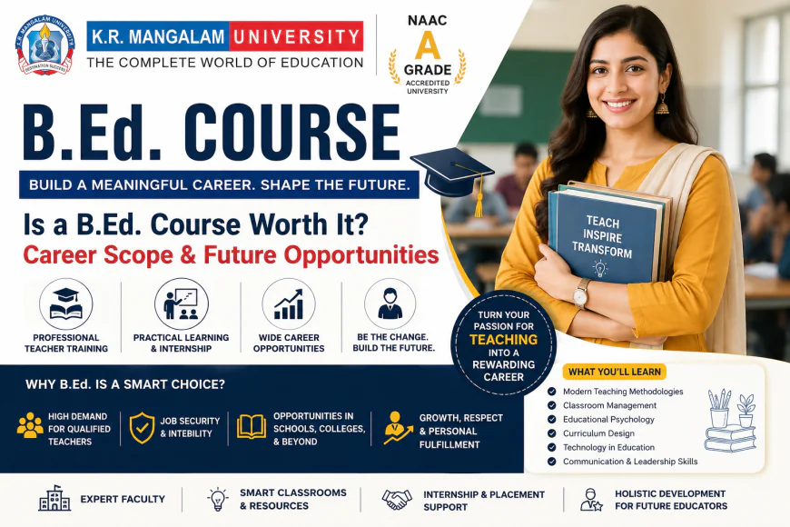 Is a B.Ed. Course Worth It? Career Scope & Future Opportunities