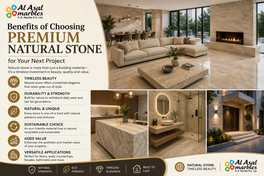 Benefits of Choosing Premium Natural Stone for Your Next Project