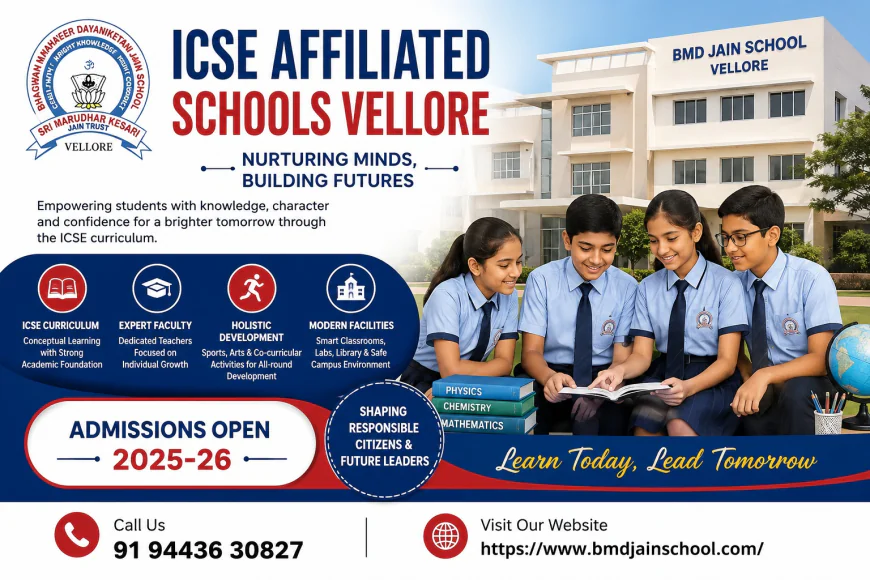 Schools in Vellore – Building Bright Futures with Quality Education