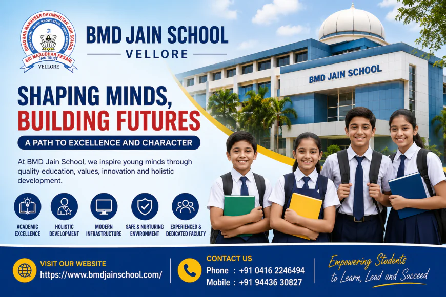 Schools in Vellore – Building Bright Futures with Quality Education