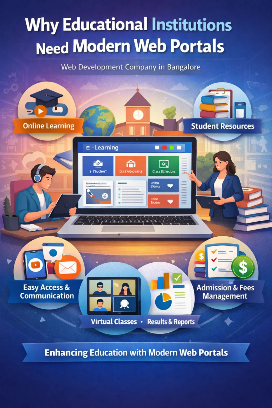 Why Educational Institutions Need Modern Web Portals | Web Development Company in Bangalore