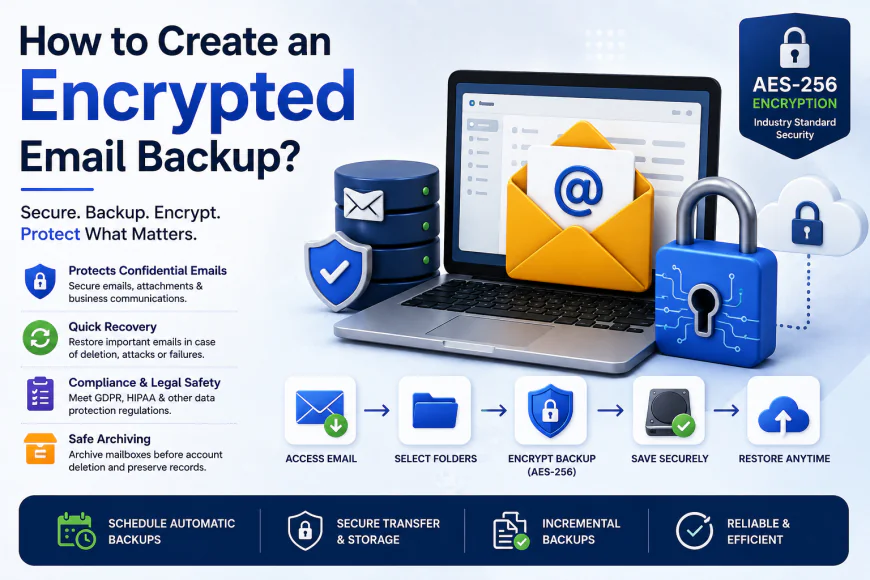 How to Create an Encrypted Email Backup?