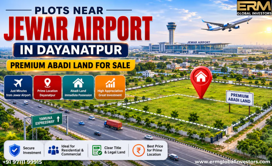 Plots Near Jewar Airport in Dayanatpur – Abadi Land for Sale