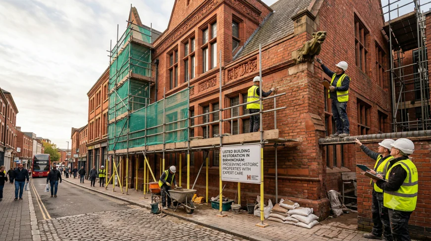 A Complete Guide to Listed Building Restoration in Birmingham