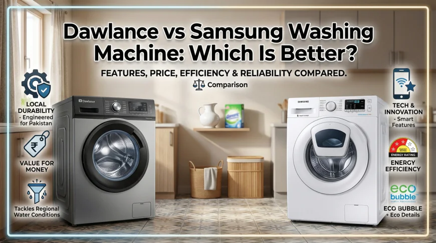 Dawlance vs Samsung Washing Machine: Which Is Better?