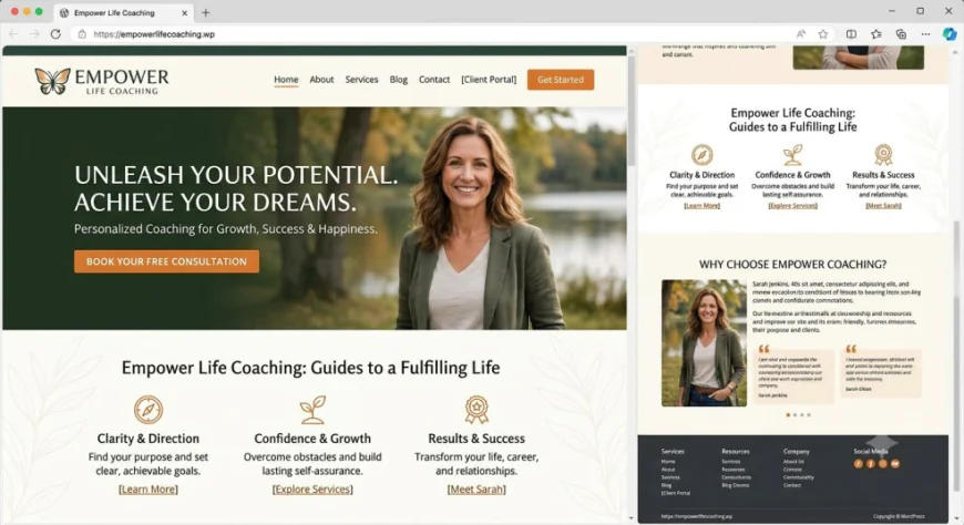 Business Consultant WordPress Theme Features That Help You Stand Out Online