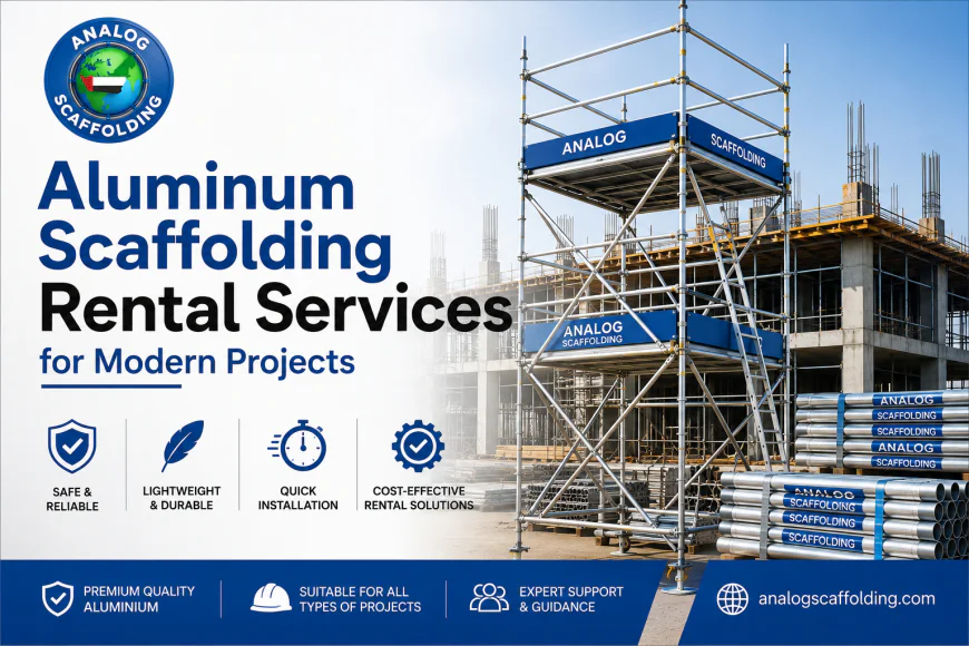 Aluminum Scaffolding Rental Services for Modern Projects