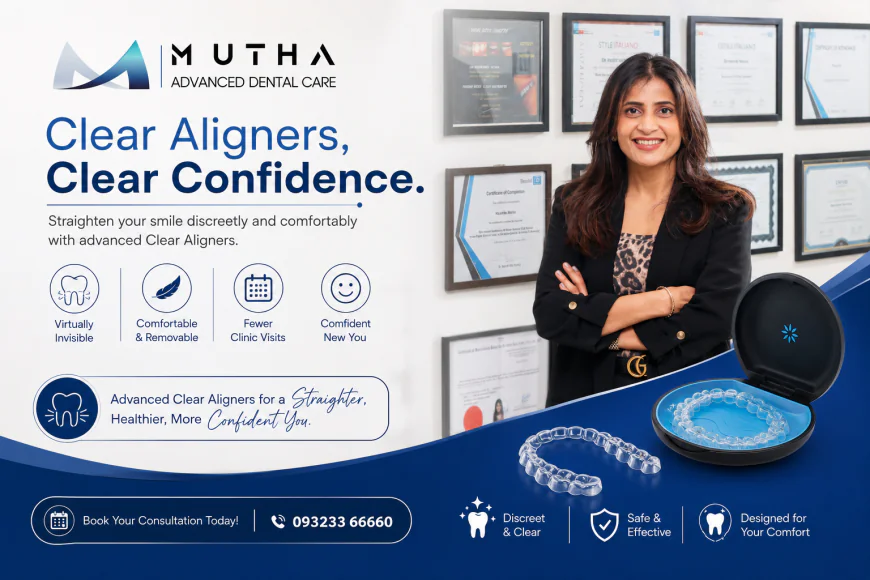 How Clear Aligners Can Transform Your Smile Without Metal Braces