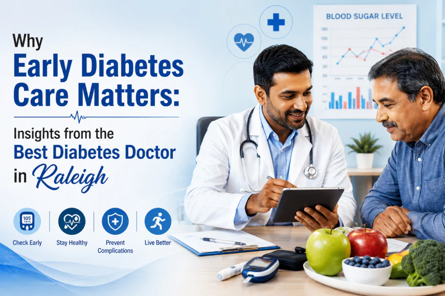 Why Early Diabetes Care Matters Insights from the Best Diabetes Doctor in Raleigh