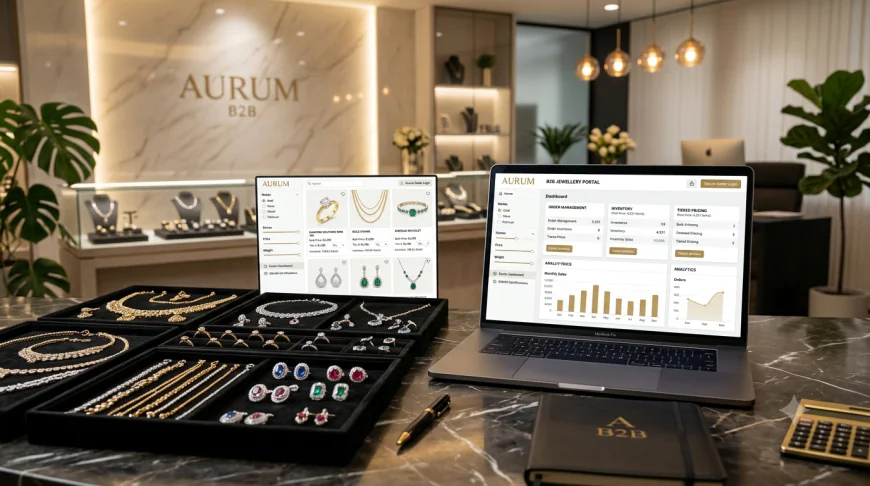 Jewellery Website Development: Scale Your Wholesale Trade with a High-Performing B2B Website