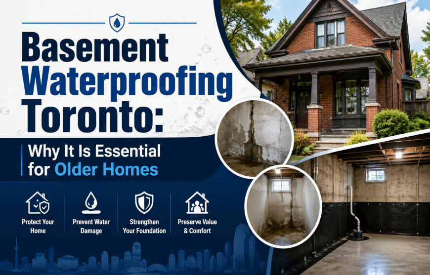 Basement Waterproofing Toronto: Why It Is Essential for Older Homes
