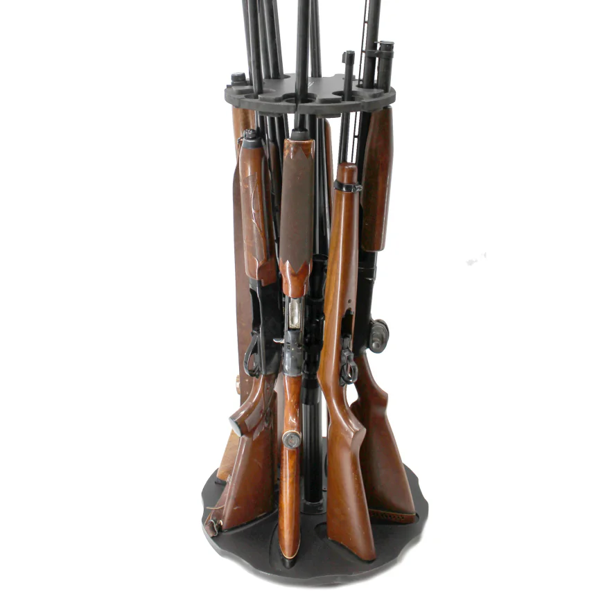 The Architecture of Rotational Storage: Inside the Black 8-Gun Spinning Rack