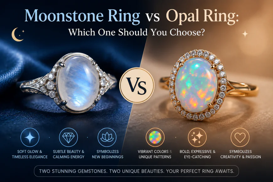Moonstone Ring vs Opal Ring: Which One Should You Choose?
