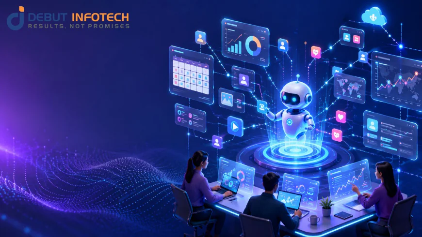 How AI Agent Development Services Are Powering the Future of Social Media Marketing