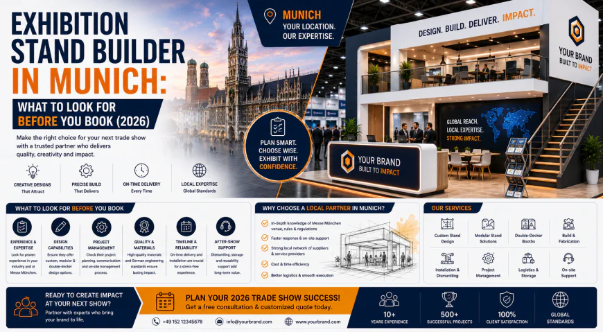 Exhibition Stand Builder in Munich: What to Look for Before You Book (2026)