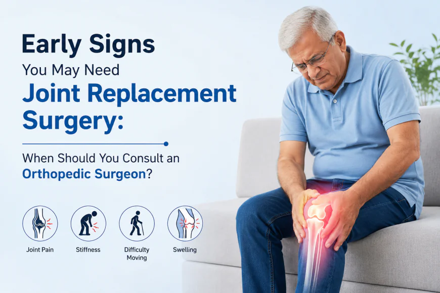 Early Signs You May Need Joint Replacement Surgery: When Should You Consult an Orthopedic Surgeon?