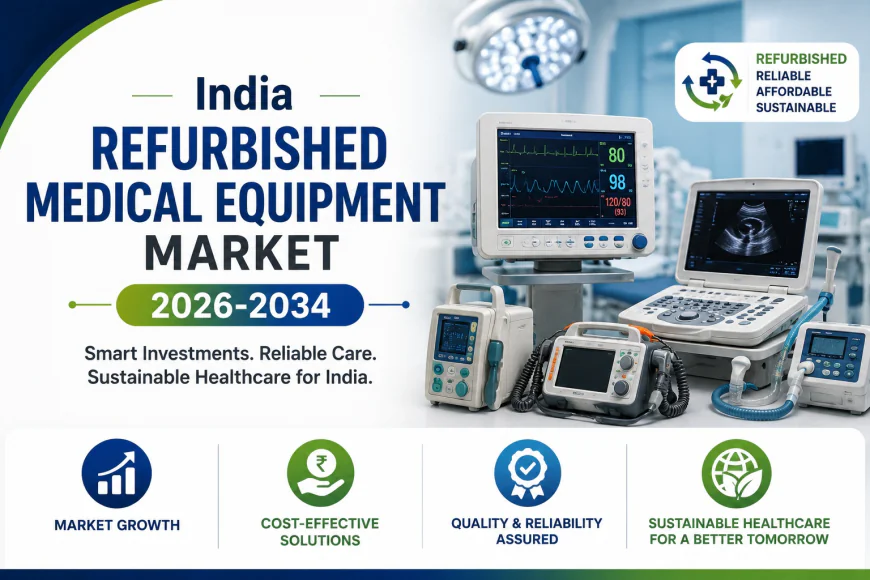India Refurbished Medical Equipment Market Forecast 2026–2034: Size, Industry Trends and Dynamics