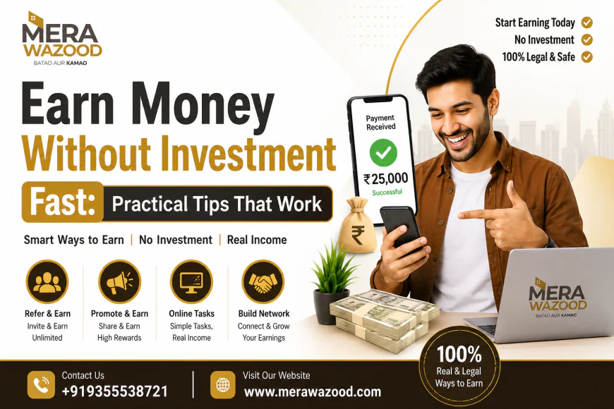Earn Money Without Investment Fast: Practical Tips That Work