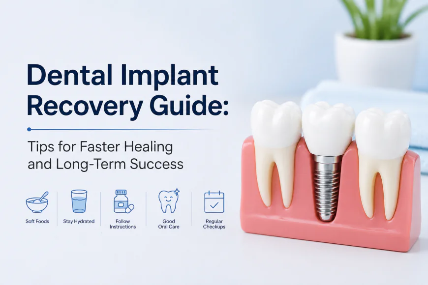 Dental Implant Recovery Guide: Tips for Faster Healing and Long-Term Success