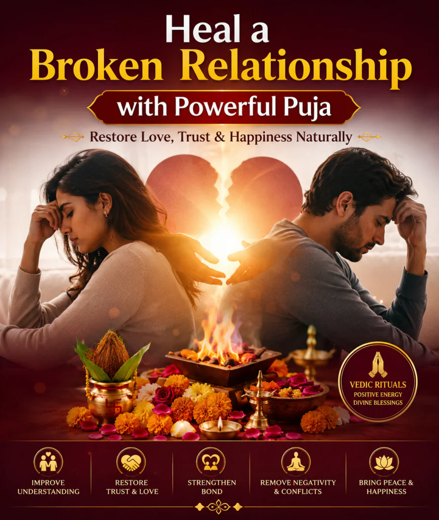 Heal a Broken Relationship with Powerful Puja: Restore Love, Trust & Happiness Naturally