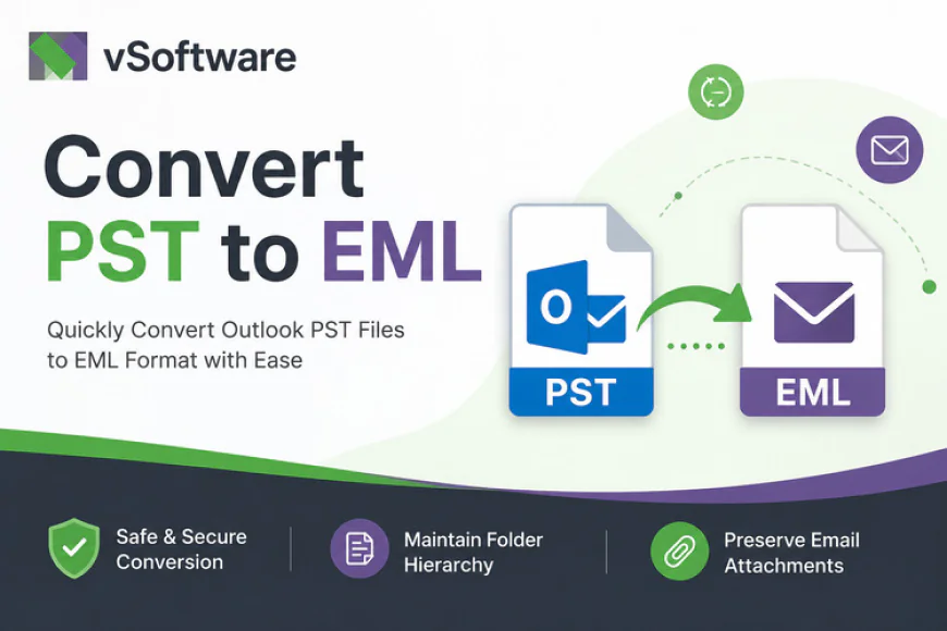 PST to EML Converter: Simple Way to Save Outlook Emails as EML