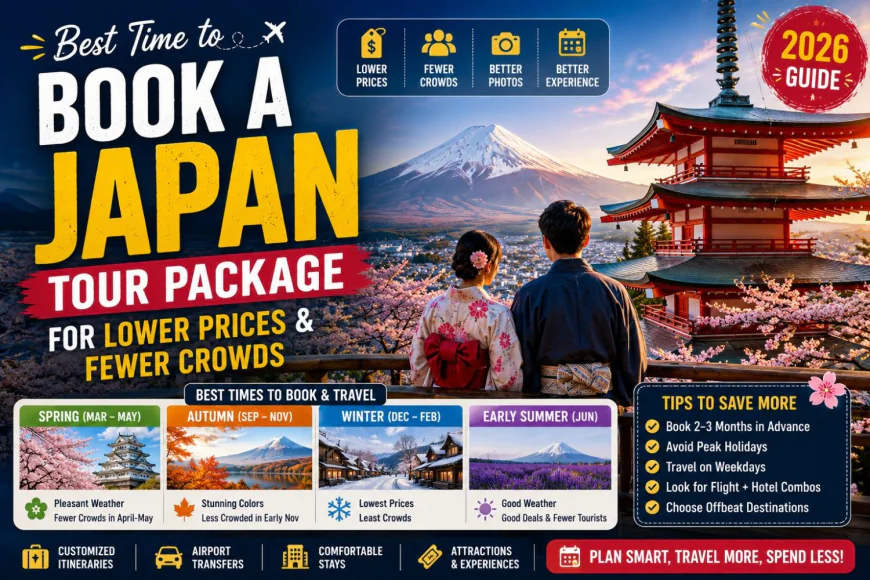 Best Time to Book a Japan Tour Package for Lower Prices & Fewer Crowds