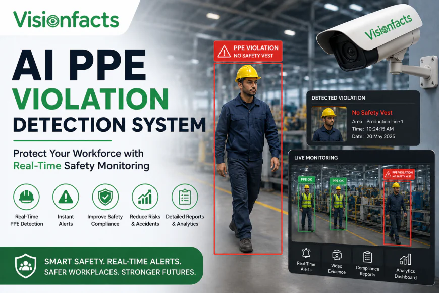 AI PPE Violation Detection System: Improving Workplace Safety with Intelligent Monitoring