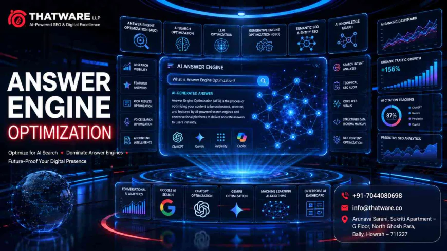 Answer Engine Optimization Services | AI Answer Optimization & AEO Services | Thatware LLP