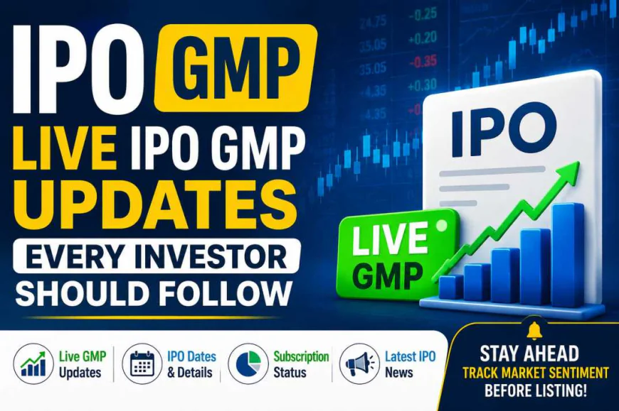 Live IPO GMP Today: Latest Grey Market Premium, Kostak Rates & Subject to Sauda (SS) Updates