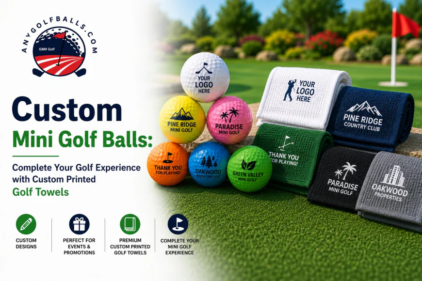 Custom Mini Golf Balls: Complete Your Golf Experience with Custom Printed Golf Towels