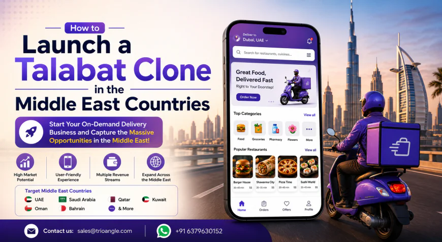 How to Launch a Talabat Clone in the Middle East Countries