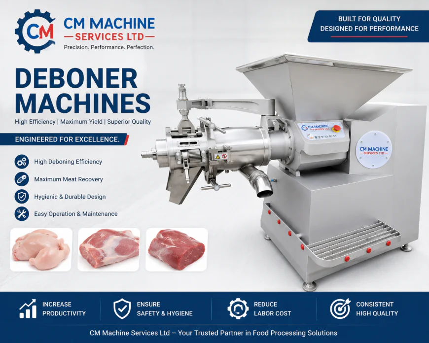 Deboner Machines: How Low-Temperature Technology Improves Meat Recovery, Quality & Profitability