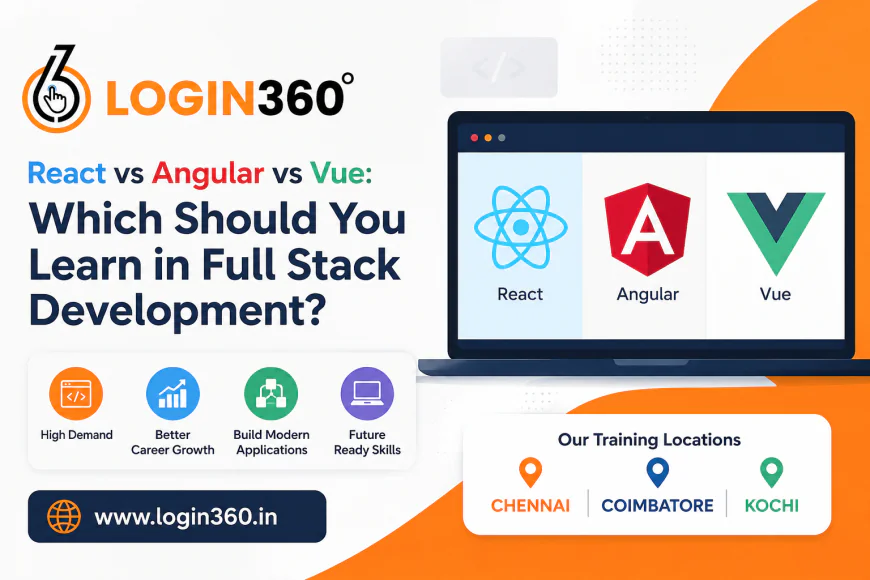 React vs Angular vs Vue: Which Should You Learn in Full Stack Development?