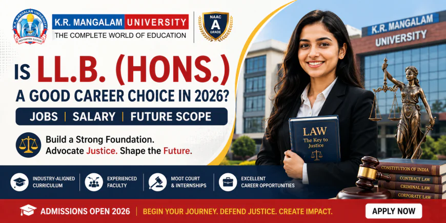 Is LL.B. (Hons.) a Good Career Choice in 2026? Jobs, Salary & Future Scope