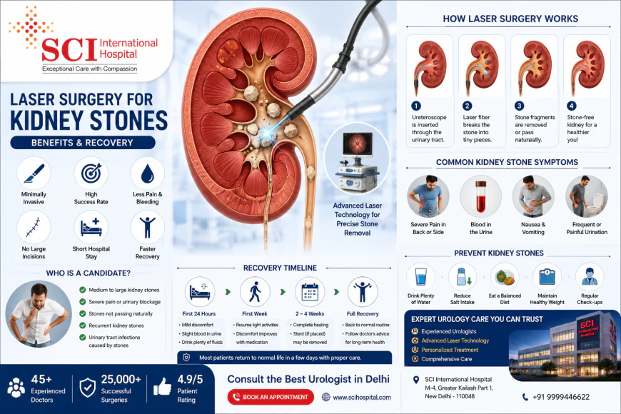 Laser Surgery for Kidney Stones: Benefits & Recovery