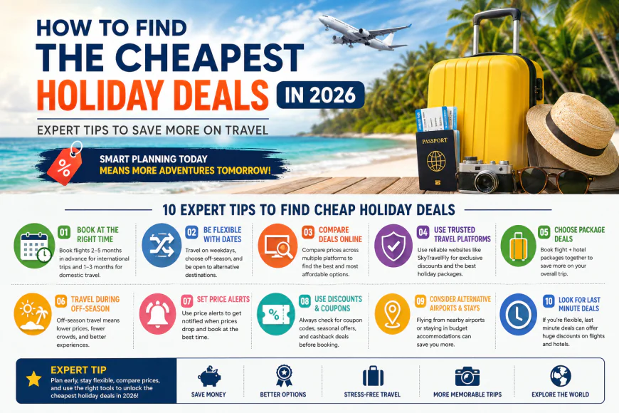 How to Find the Cheapest Holiday Deals in 2026 (Best Tips for Cheap Flights & Holiday Packages)