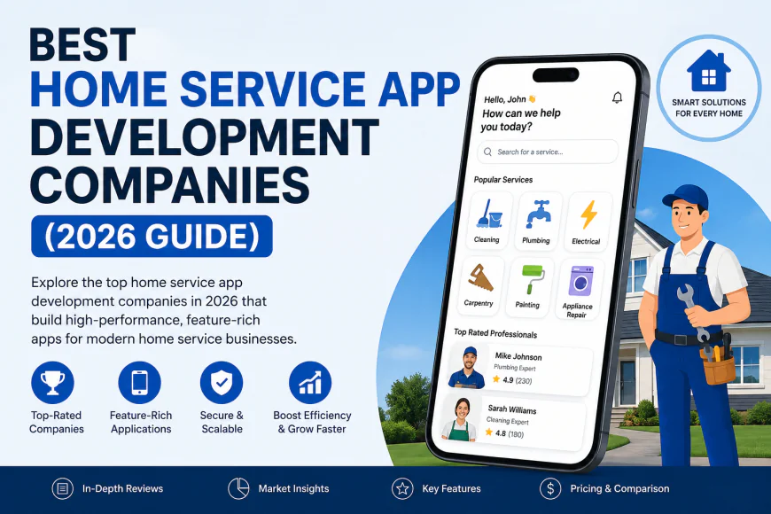 Best Home Service App Development Companies (2026 Guide)