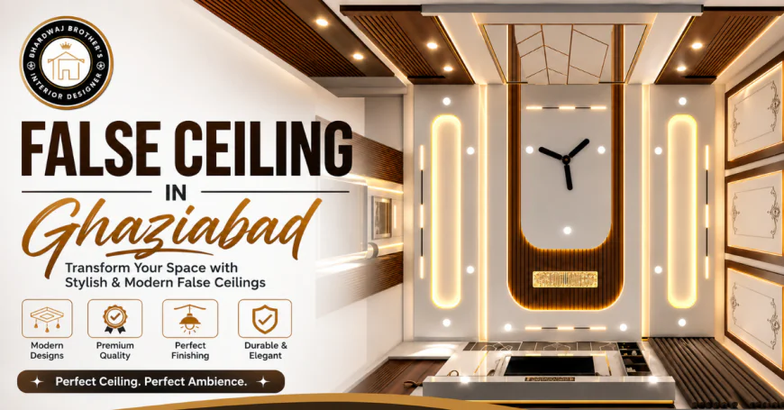 False Ceiling in Ghaziabad: Complete 2026 Guide for Modern Homes